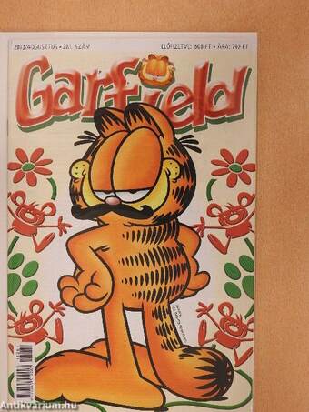 Garfield 2013. augusztus (olvasatlan, nyomdatiszta állapotú)