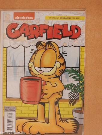 Garfield 2022. március (olvasatlan, nyomdatiszta állapotú)