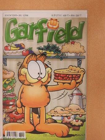 Garfield 2014. október (olvasatlan, nyomdatiszta állapotú)