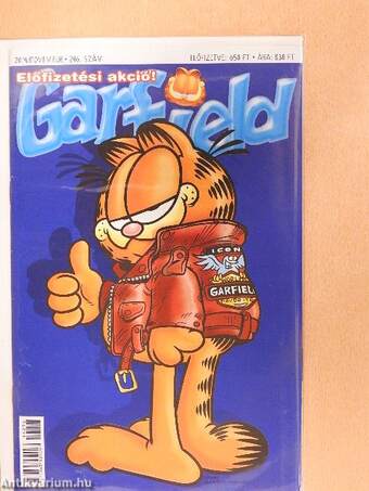 Garfield 2014. november (olvasatlan, nyomdatiszta állapotú)