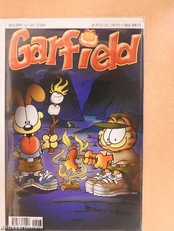 Garfield 2016. április (olvasatlan, nyomdatiszta állapotú)