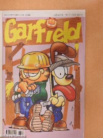 Garfield 2016. szeptember (olvasatlan, nyomdatiszta állapotú)