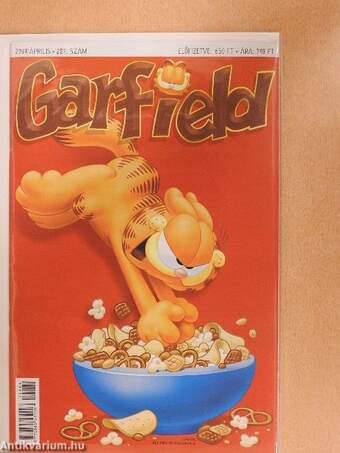 Garfield 2014. április (olvasatlan, nyomdatiszta állapotú)