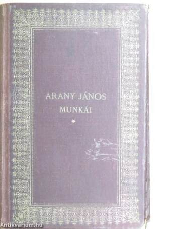 Arany János munkái I-VI.