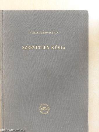 Szervetlen kémia I-III.