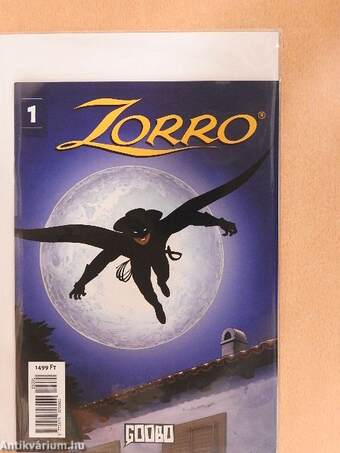 Zorro 1. (olvasatlan, nyomdatiszta állapotú)