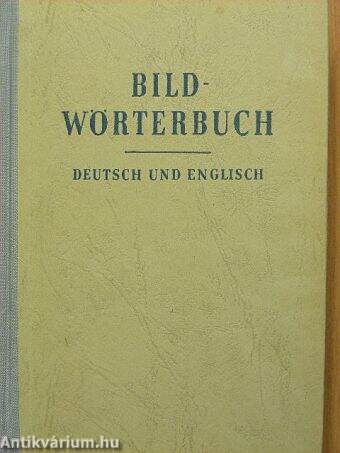 Bildwörterbuch Deutsch und Englisch