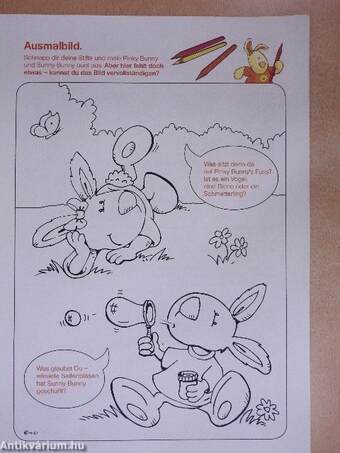 Sunny Bunny's & Pinky Bunny's Mal- und Rätselbuch 4.