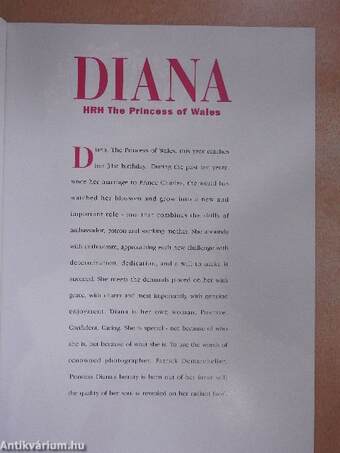 Diana, HRH The Princess of Wales