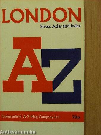 A-Z London Street Atlas and Index