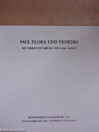 Paul Flora und Venedig