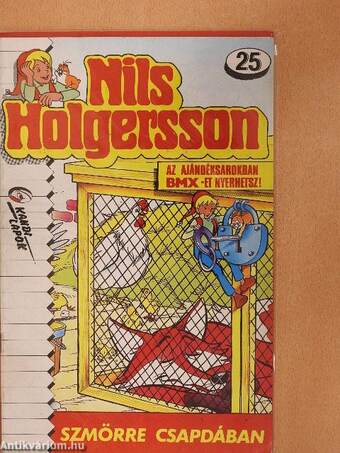 Nils Holgersson 25. (olvasatlan, nyomdatiszta állapotú)