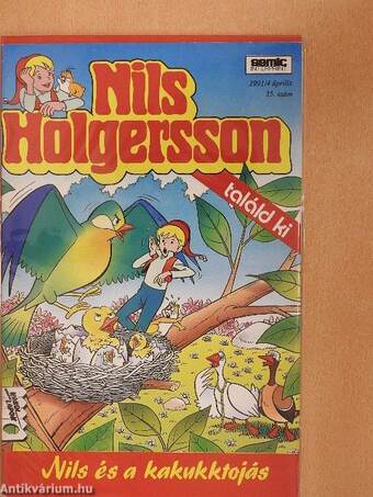 Nils Holgersson 35. (olvasatlan, nyomdatiszta állapotú)