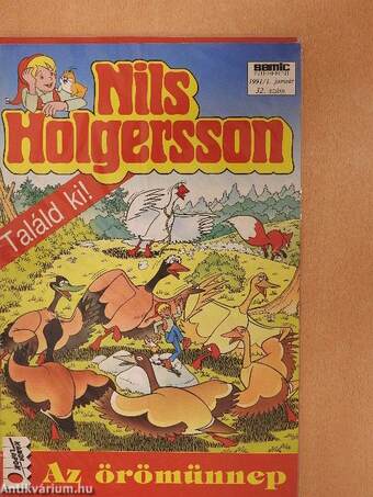 Nils Holgersson 32. (olvasatlan, nyomdatiszta állapotú)