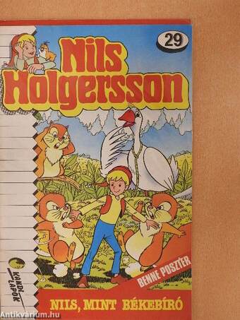 Nils Holgersson 29. (olvasatlan, nyomdatiszta állapotú)