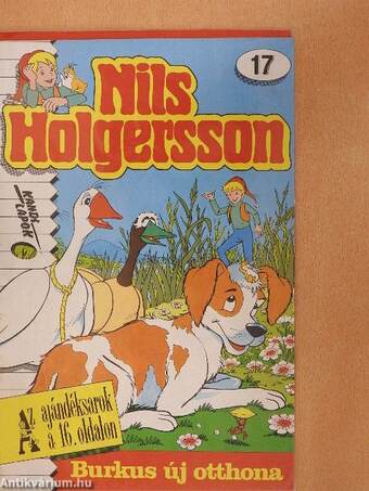 Nils Holgersson 17. (olvasatlan, nyomdatiszta állapotú)