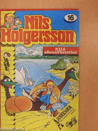 Nils Holgersson 16. (olvasatlan, nyomdatiszta állapotú)