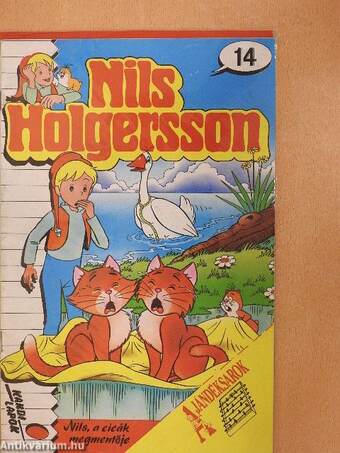 Nils Holgersson 14. (olvasatlan, nyomdatiszta állapotú)