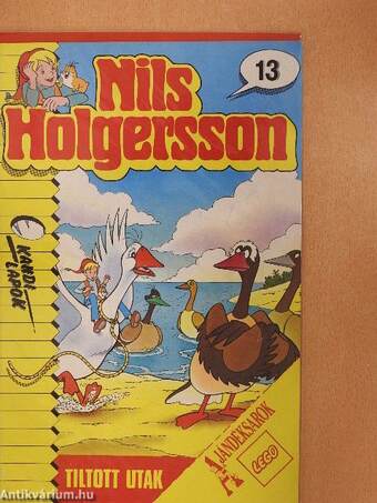 Nils Holgersson 13. (olvasatlan, nyomdatiszta állapotú)