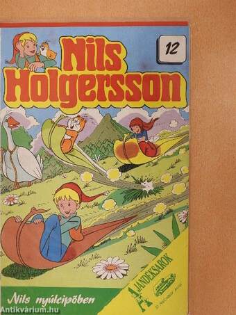 Nils Holgersson 12. (olvasatlan, nyomdatiszta állapotú)