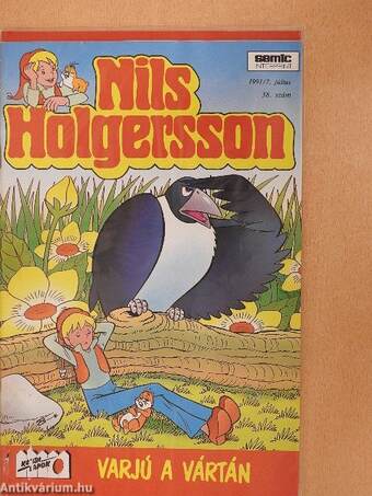 Nils Holgersson 38. (olvasatlan, nyomdatiszta állapotú)