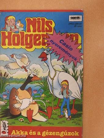 Nils Holgersson 45. (olvasatlan, nyomdatiszta állapotú)