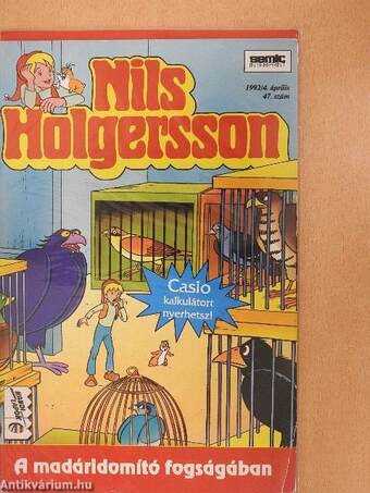 Nils Holgersson 47. (olvasatlan, nyomdatiszta állapotú)