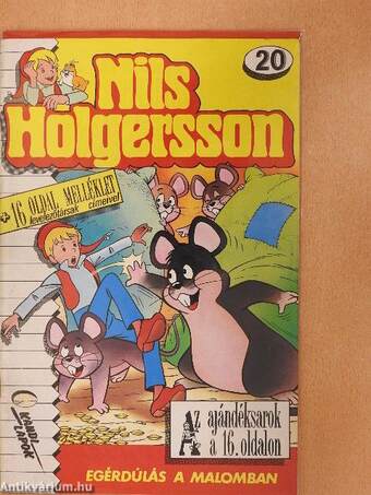 Nils Holgersson 20. (olvasatlan, nyomdatiszta állapotú)