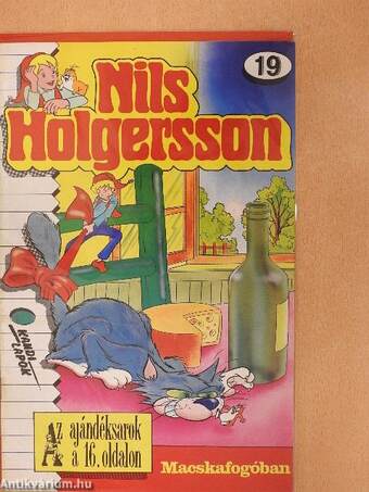 Nils Holgersson 19. (olvasatlan, nyomdatiszta állapotú)