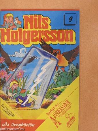 Nils Holgersson 9. (olvasatlan, nyomdatiszta állapotú)