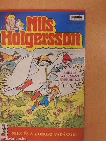 Nils Holgersson 40. (olvasatlan, nyomdatiszta állapotú)