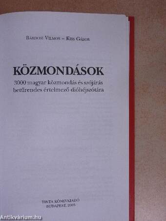 Közmondások