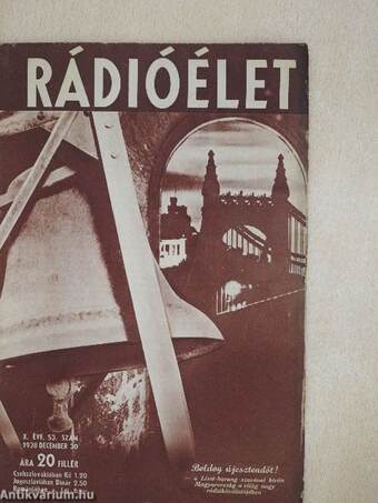 Rádióélet 1938. december 30.