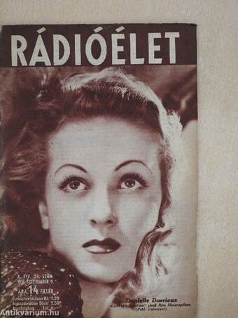 Rádióélet 1938. szeptember 9.