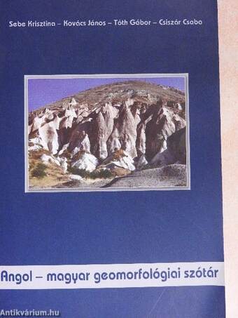 Angol-magyar geomorfológiai szótár