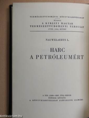 Harc a petróleumért