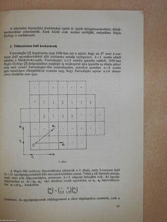 A Minkowski-sejtés Hajós-féle bizonyításáról (dedikált példány)