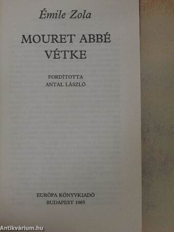 Mouret abbé vétke