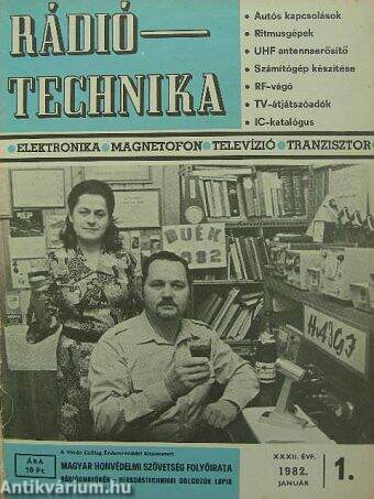 Rádiótechnika 1982. január-december