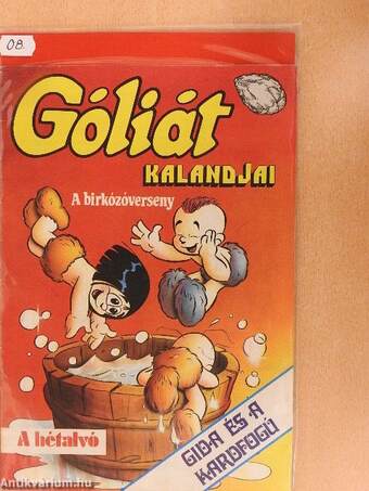 Góliát kalandjai 8. (olvasatlan, nyomdatiszta állapotú)