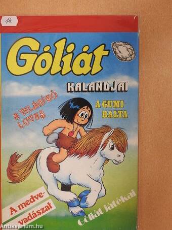 Góliát kalandjai 14. (olvasatlan, nyomdatiszta állapotú)