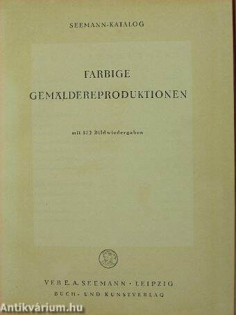 Farbige Gemäldereproduktionen