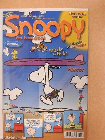 Snoopy és barátai 2003/4. július (olvasatlan, nyomdatiszta állapotú)