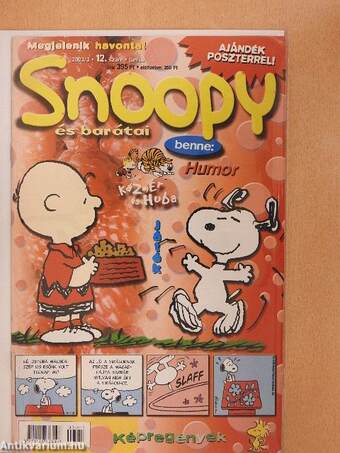 Snoopy és barátai 2003/3. június (olvasatlan, nyomdatiszta állapotú)