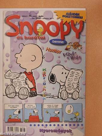 Snoopy és barátai 2003/2. április (olvasatlan, nyomdatiszta állapotú)