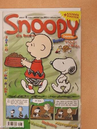 Snoopy és barátai 2002/5. október (olvasatlan, nyomdatiszta állapotú)