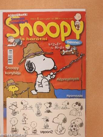 Snoopy és barátai 2002/3. június (olvasatlan, nyomdatiszta állapotú)