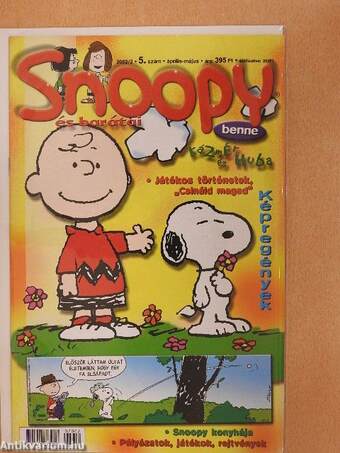 Snoopy és barátai 2002/2. április-május (olvasatlan, nyomdatiszta állapotú)