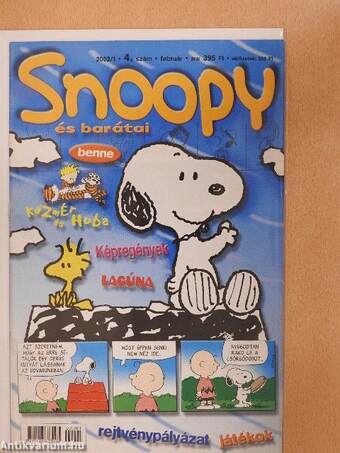 Snoopy és barátai 2002/1. február (olvasatlan, nyomdatiszta állapotú)