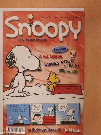 Snoopy és barátai 2001/3. december (olvasatlan, nyomdatiszta állapotú)